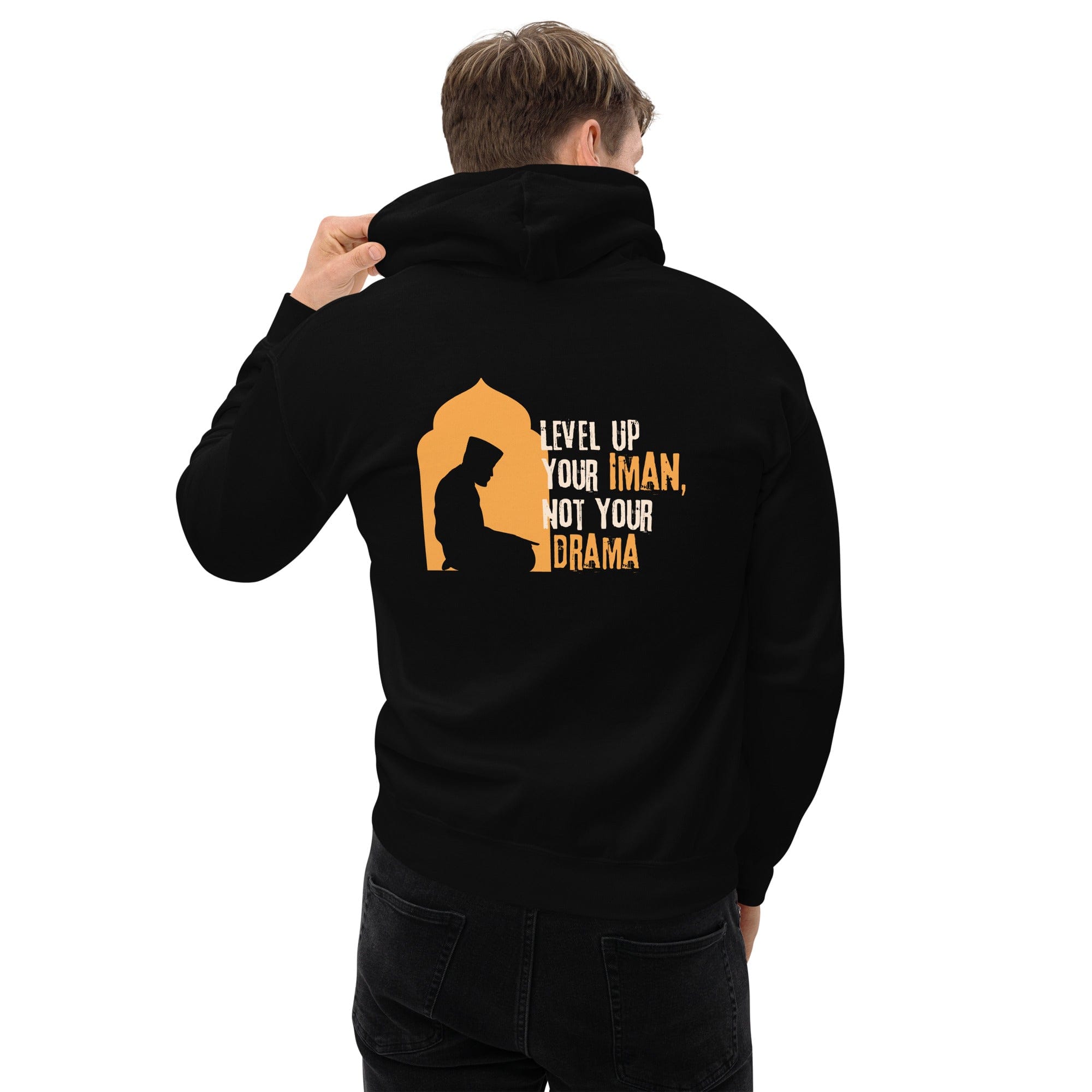 Muslim Threads Black / S Deen Up- Hoodie