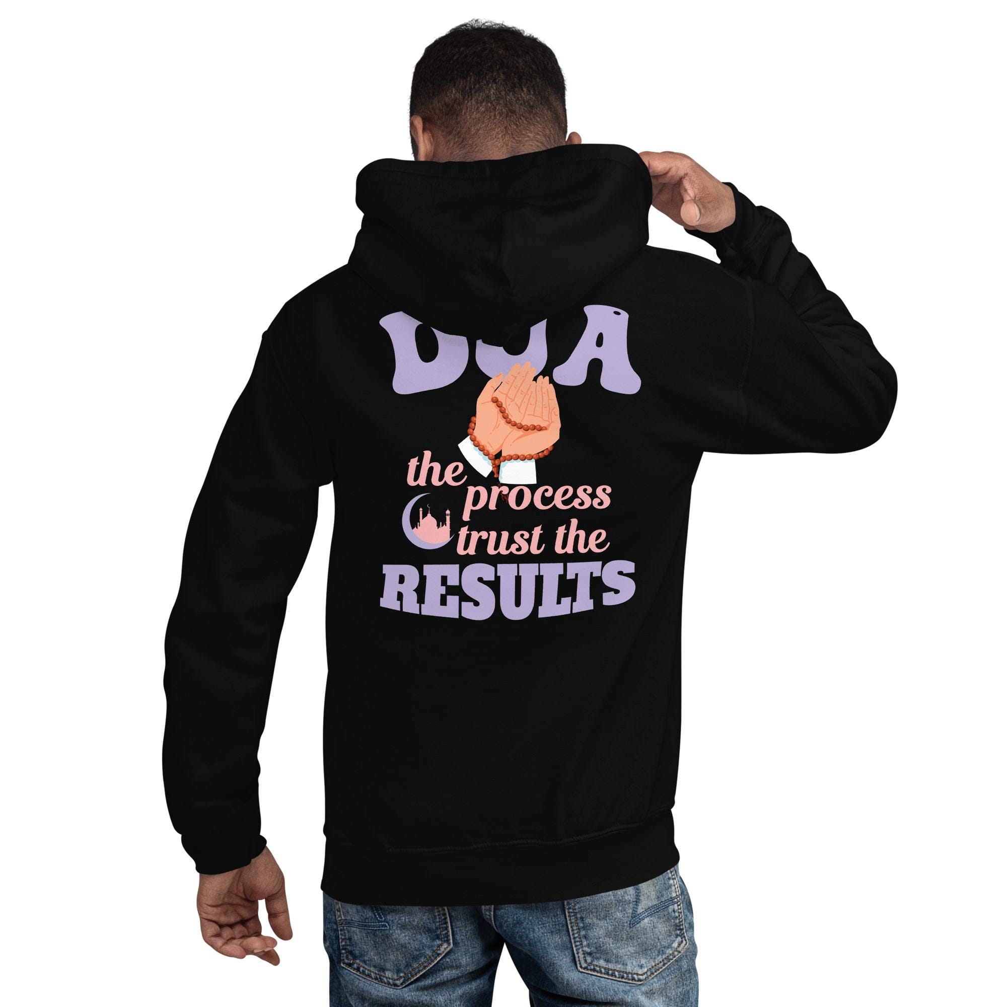 Muslim Threads Black / S Dua the process- Hoodie