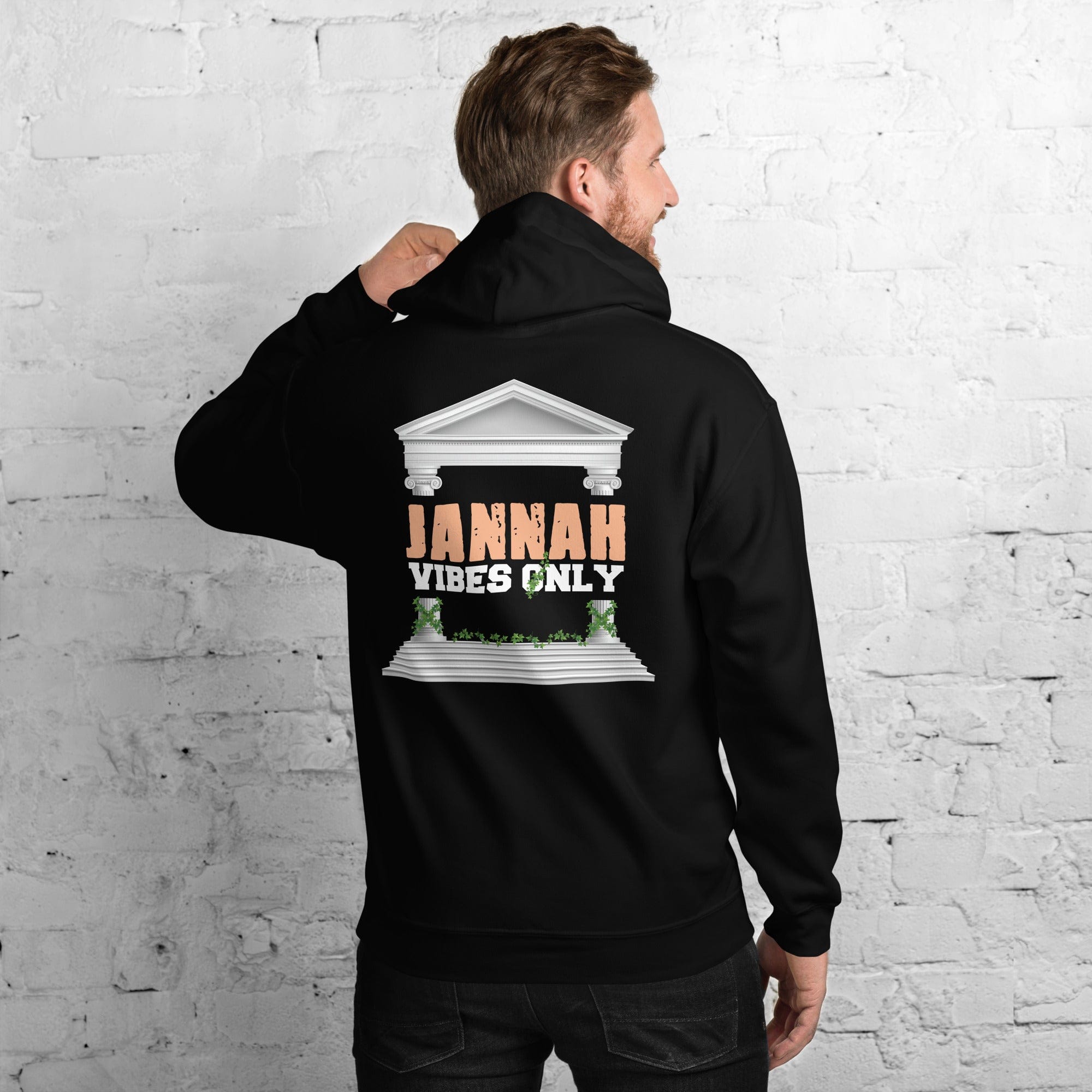 Muslim Threads Black / S Jannah Vibes Only - Hoodie