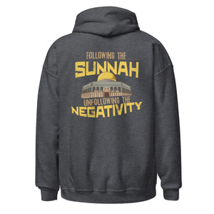 Muslim Threads Dark Heather / S Following the Sunnah- Hoodie