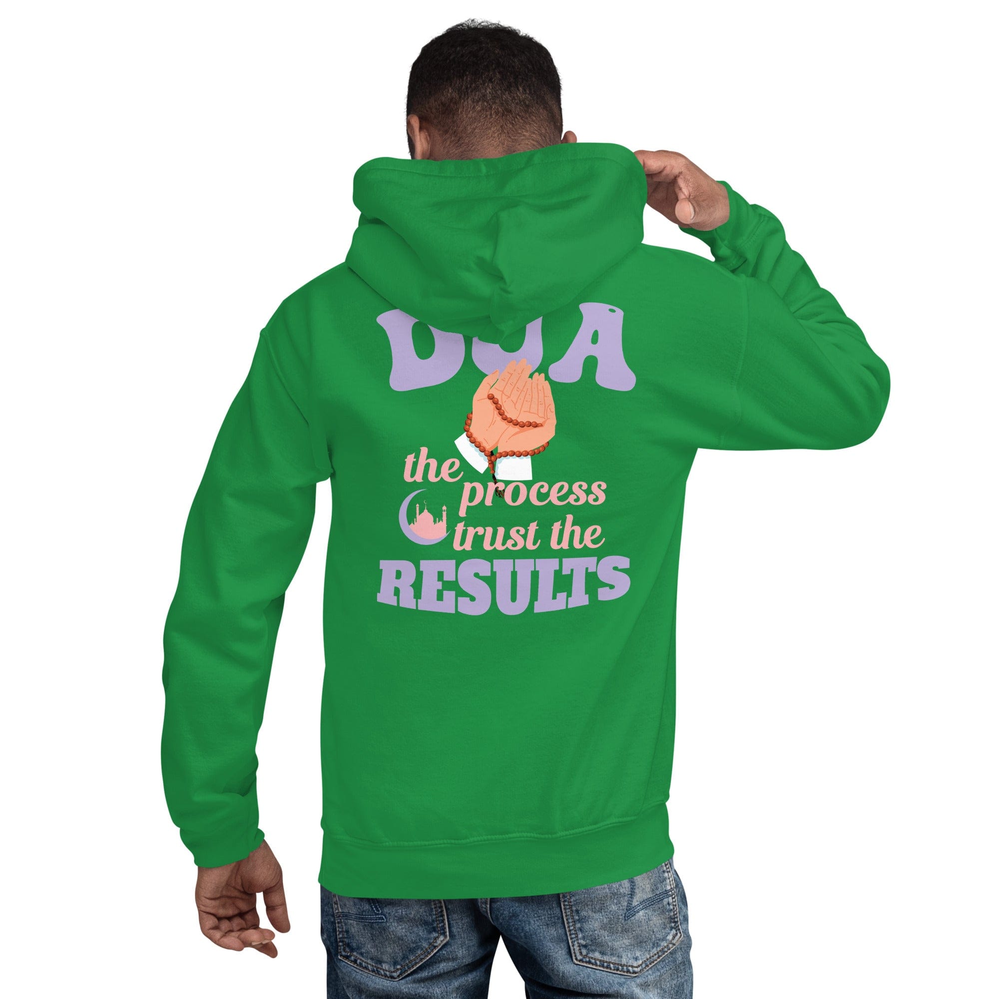 Muslim Threads Irish Green / S Dua the process- Hoodie