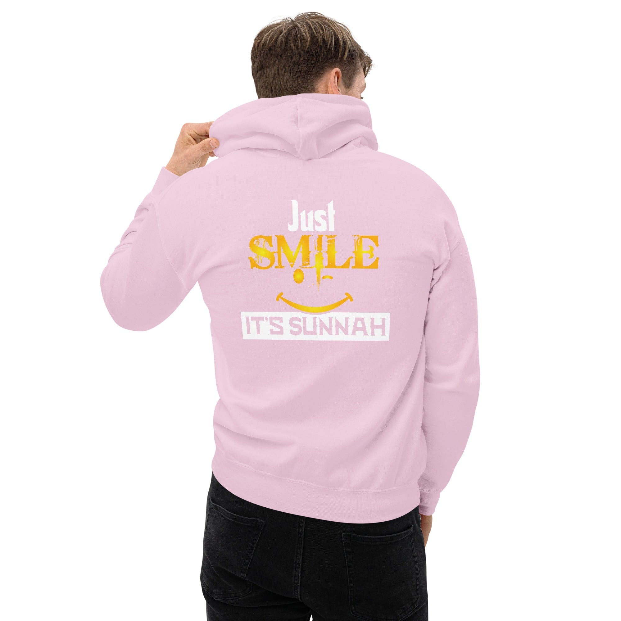 Muslim Threads Light Pink / S Just Smile its Sunnah - Hoodie