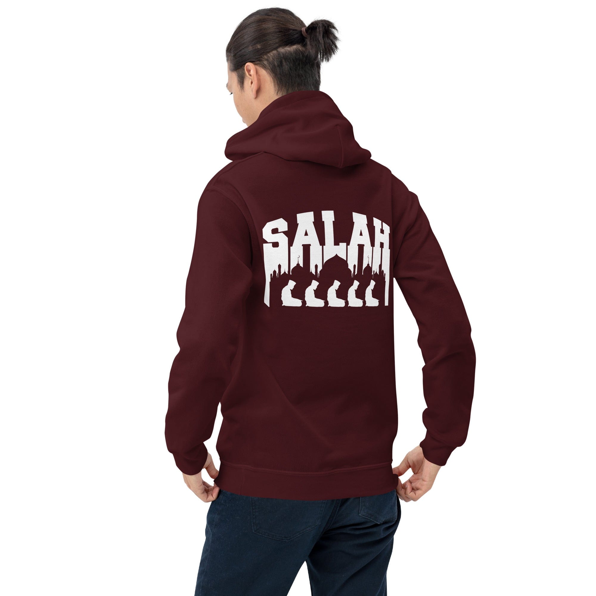 Muslim Threads Maroon / S Salaah - Hoodie