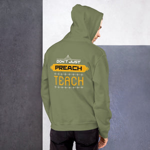 Muslim Threads Military Green / S Preach Hoodie