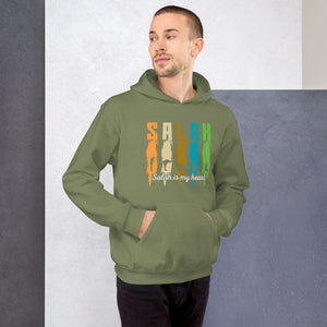 Muslim Threads Military Green / S salaah is my heart - Hoodie