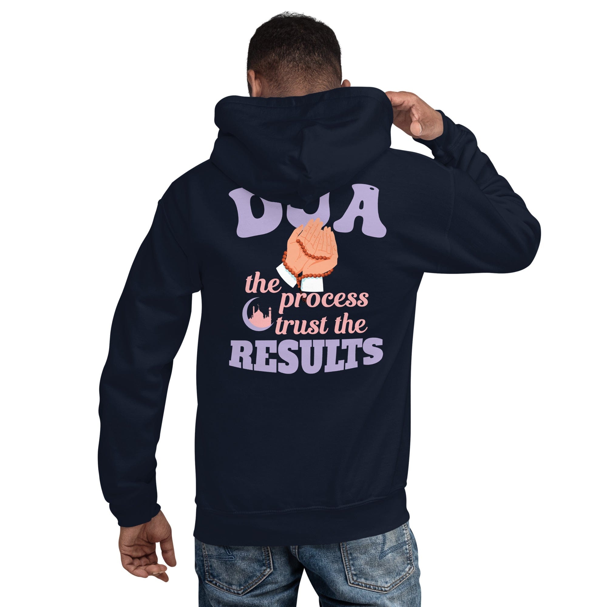 Muslim Threads Navy / S Dua the process- Hoodie