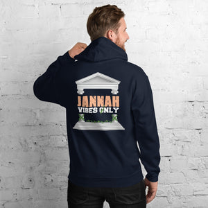 Muslim Threads Navy / S Jannah Vibes Only - Hoodie