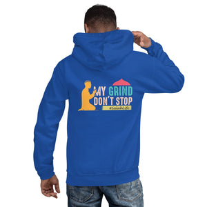 Muslim Threads Royal / S My grind don't stop - Hoodie