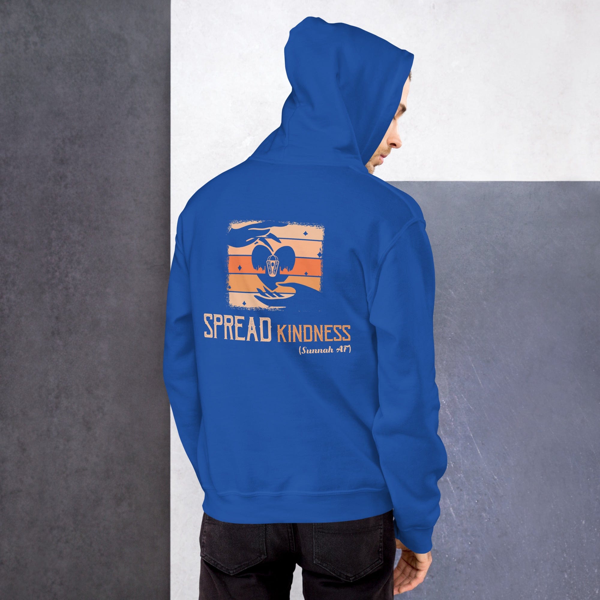 Muslim Threads Royal / S Spread Kindness Hoodie