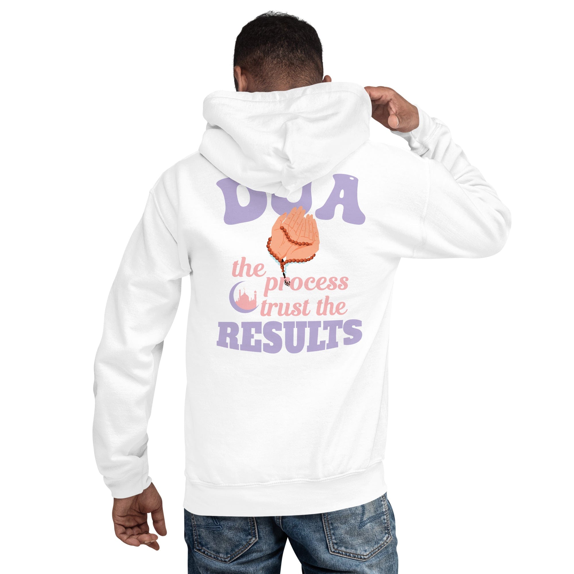 Muslim Threads White / S Dua the process- Hoodie