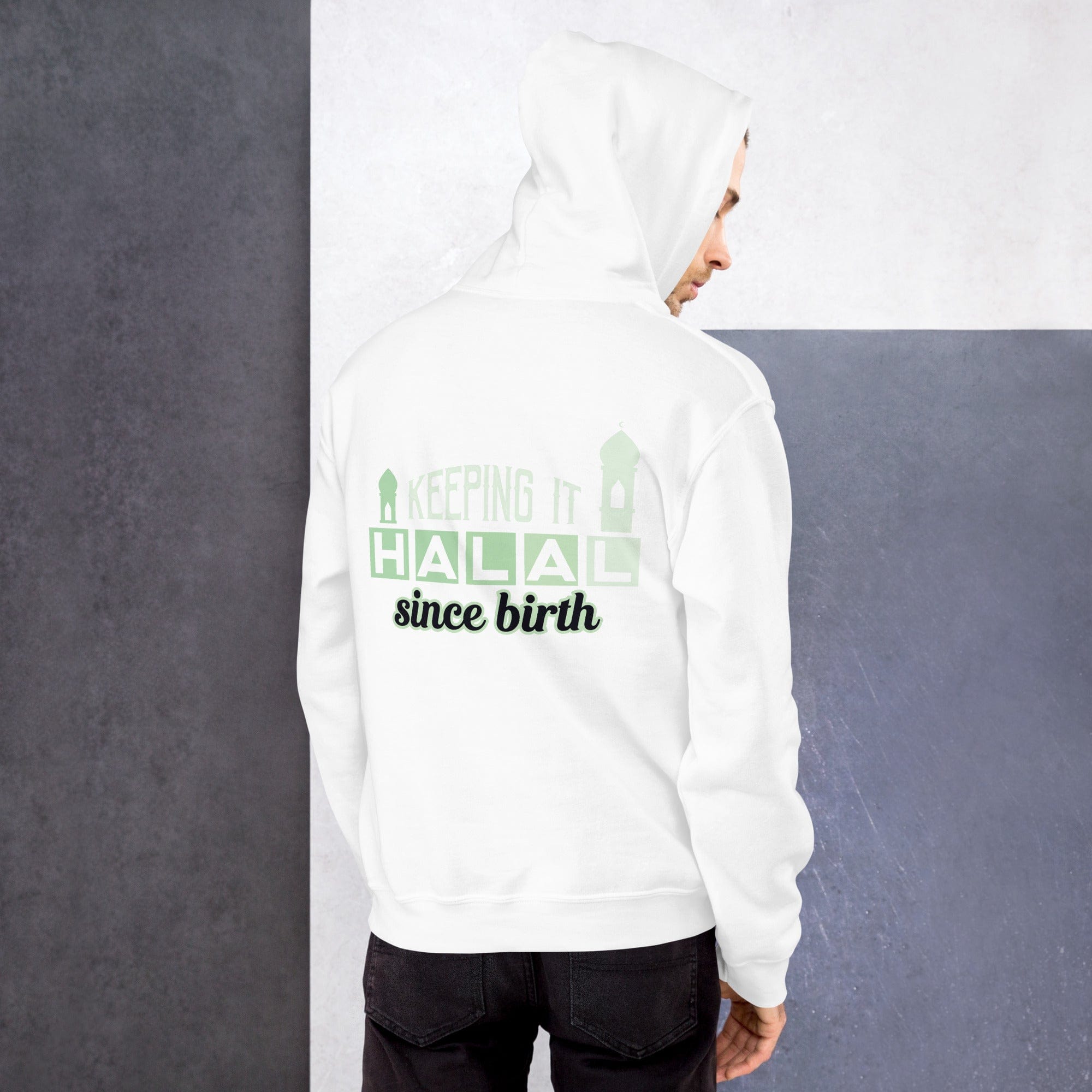 Muslim Threads White / S Keeping it Halal - Hoodie